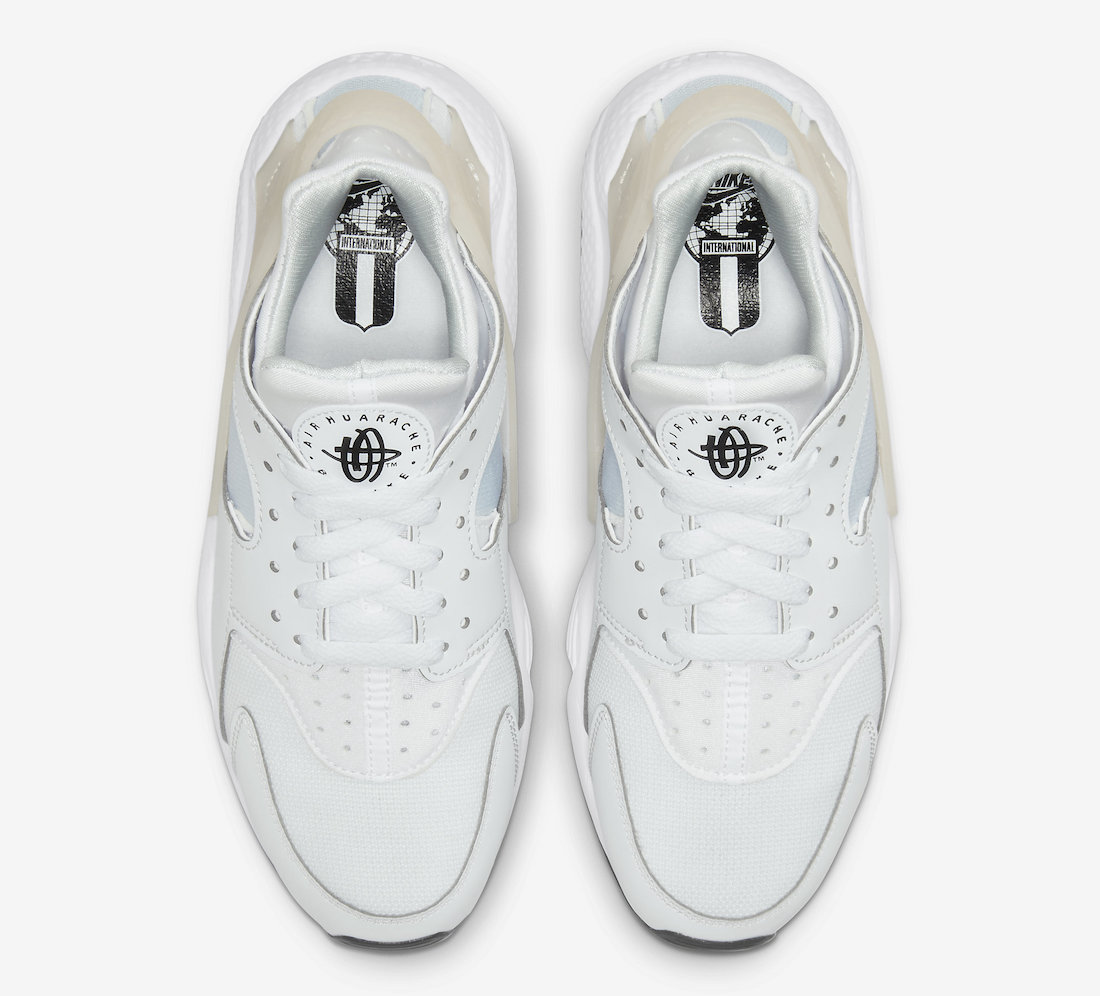 Nike Air Huarache White Black DR5726-001 Release Date