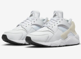 耐克Air Huarache以白色和黑色回归