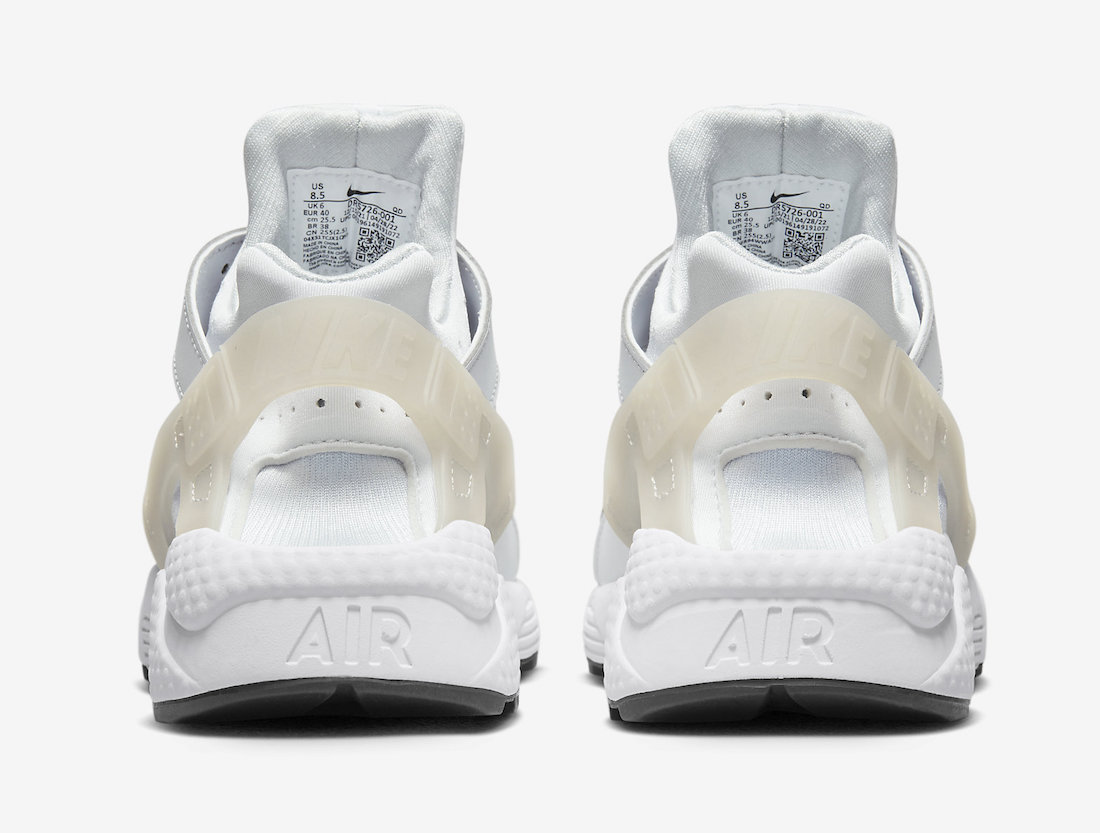 Nike Air Huarache White Black DR5726-001 Release Date