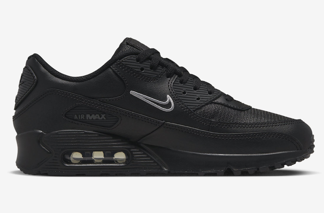 Nike Air Max 90 Black Multi Swoosh DX2651-001 Release Date