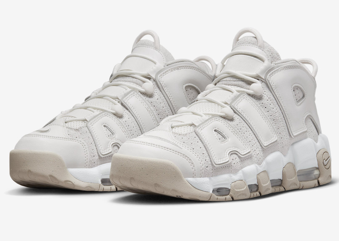 Nike Air More Uptempo Phantom Light Iron Ore White Sanddrift DM0581-001 Release Date