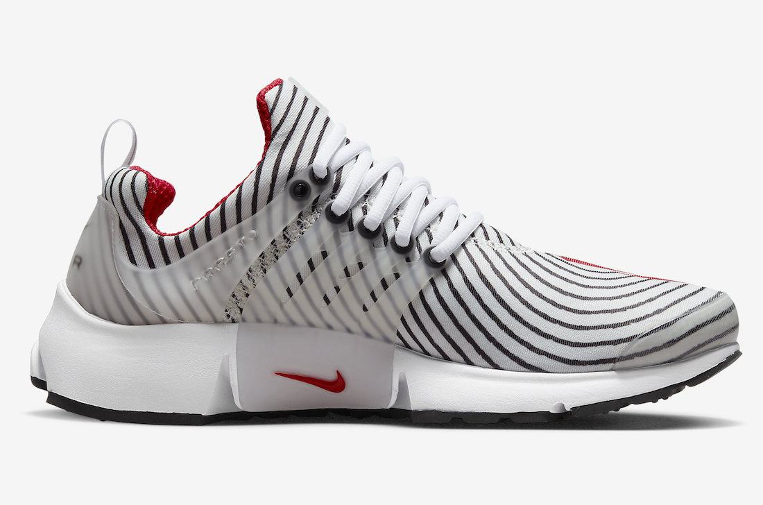 Nike Air Presto White Black Red CT3550-101 Release Date