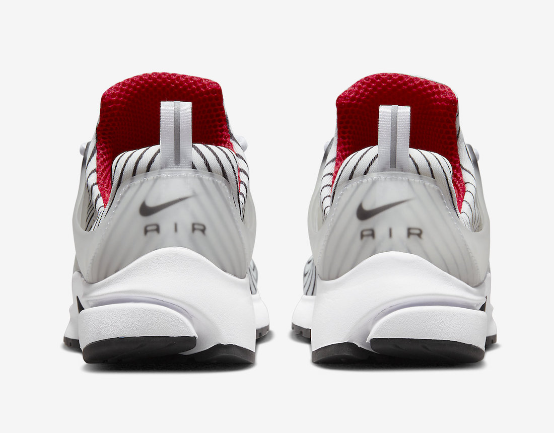 Nike Air Presto White Black Red CT3550-101 Release Date