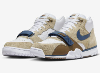 耐克Air Trainer 1 “Limestone “的官方照片