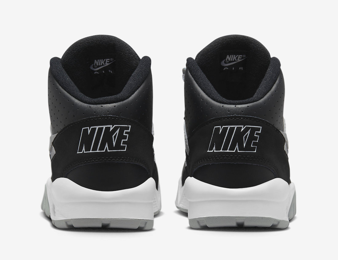 Nike Air Trainer SC High Raiders Black Grey White DX3764-001 Release Date