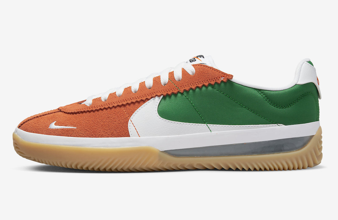 Nike BRSB Orange Green Gum DH9227-800 Release Date