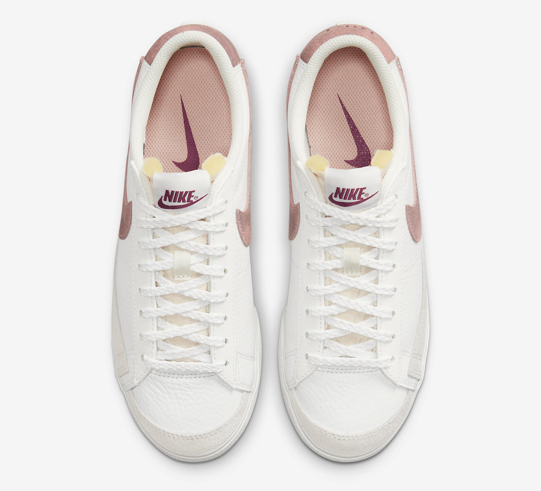 Nike Blazer Low Platform White Pink DX8947-100 Release Date