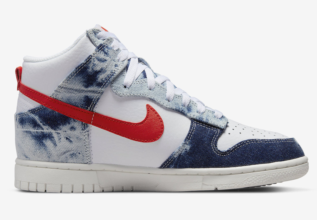 Nike Dunk High Washed Denim DV2181-900 Release Date