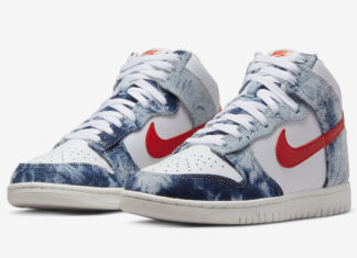 Nike Dunk High “Washed Denim” 6月29日发布