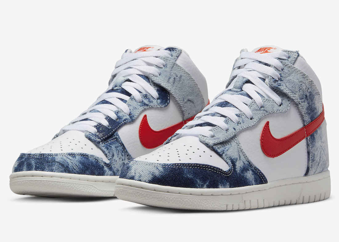 Nike Dunk High Washed Denim DV2181-900 Release Date