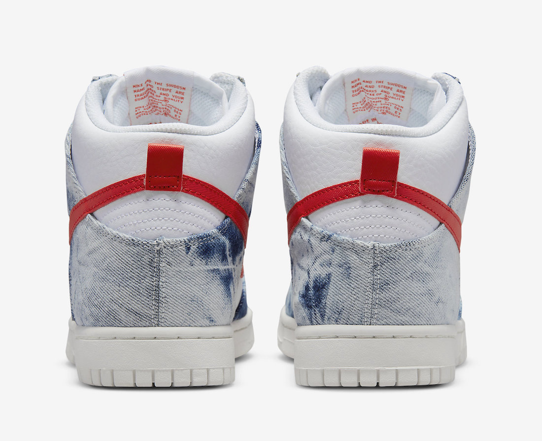 Nike Dunk High Washed Denim DV2181-900 Release Date