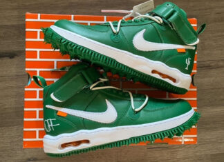 详细了解Off-White x Nike Air Force 1 Mid “Pine Green”。