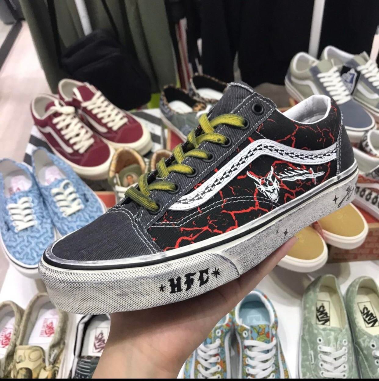 Stranger Things Vans Old Skool Hellfire Club Release Date