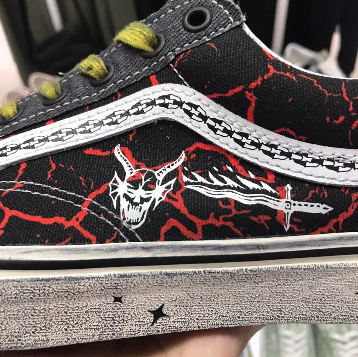 Stranger Things Vans Old Skool Hellfire Club Release Date