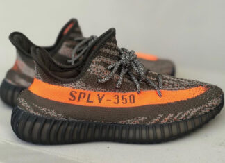 另一个看点是阿迪达斯Yeezy Boost 350 V2 “Dark Beluga”。