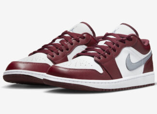 Air Jordan 1 Low “Bordeaux” on the way配色发布