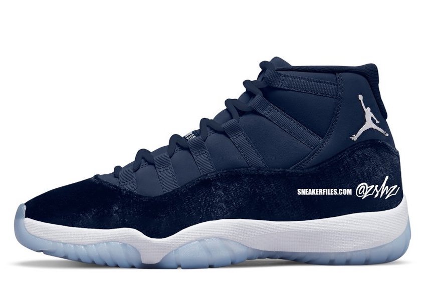 Air Jordan 11 Velvet Midnight Navy WMNS AR0715-441 Release Date