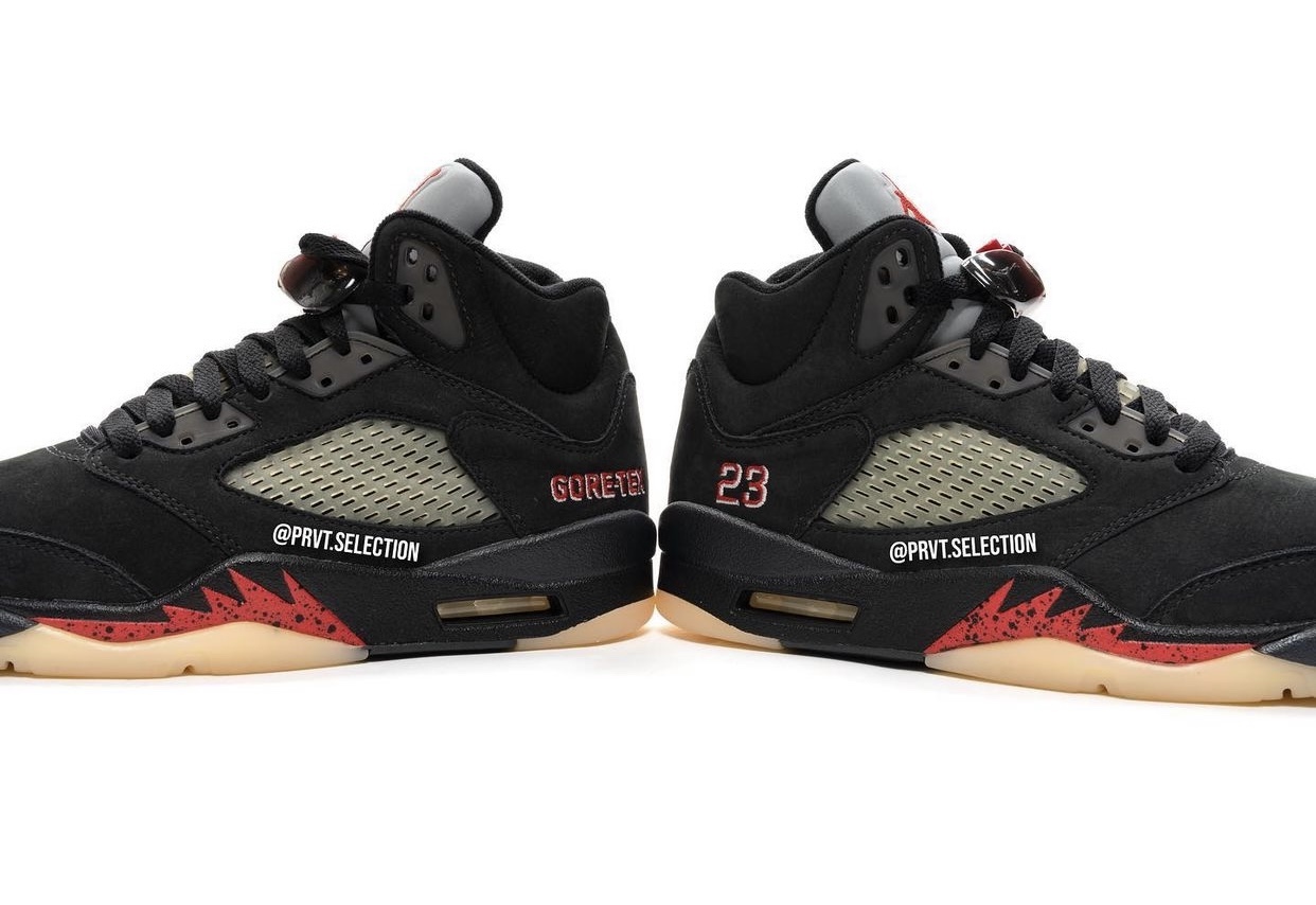 Air Jordan 5 Gore-Tex Off Noir DR0092-001 Release Date