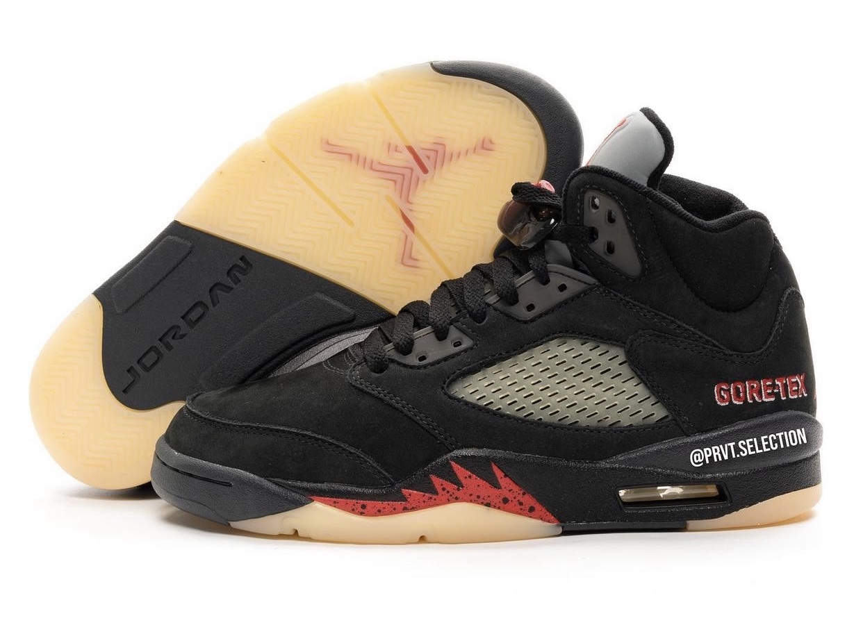 Air Jordan 5 Gore-Tex Off Noir DR0092-001 Release Date