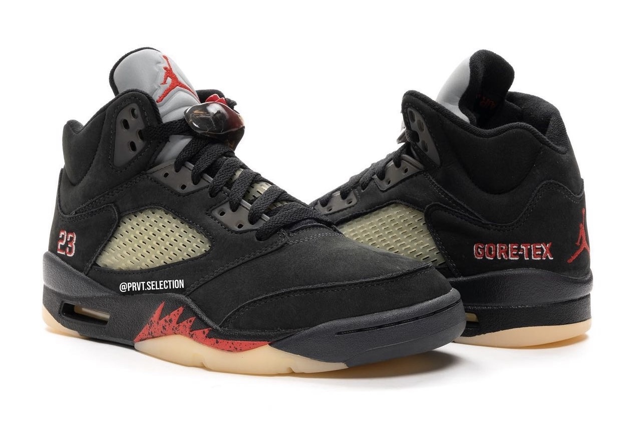 Air Jordan 5 Gore-Tex Off Noir DR0092-001 Release Date