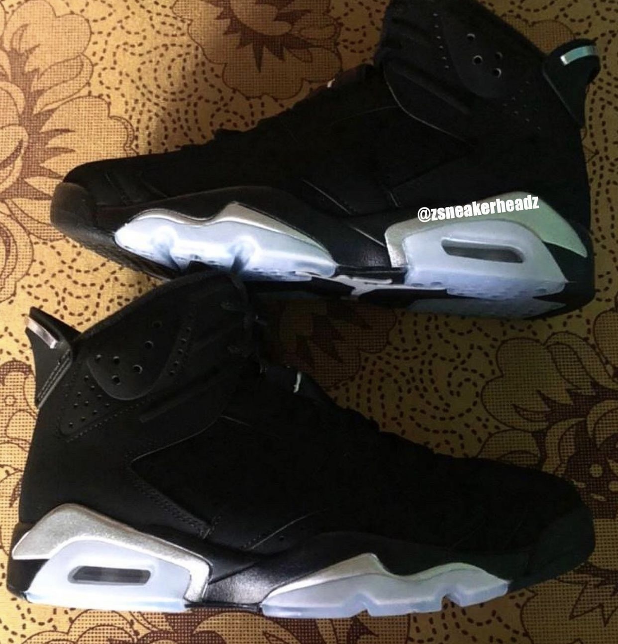 Air Jordan 6 Metallic Silver Chrome DX2836-001 Release Date