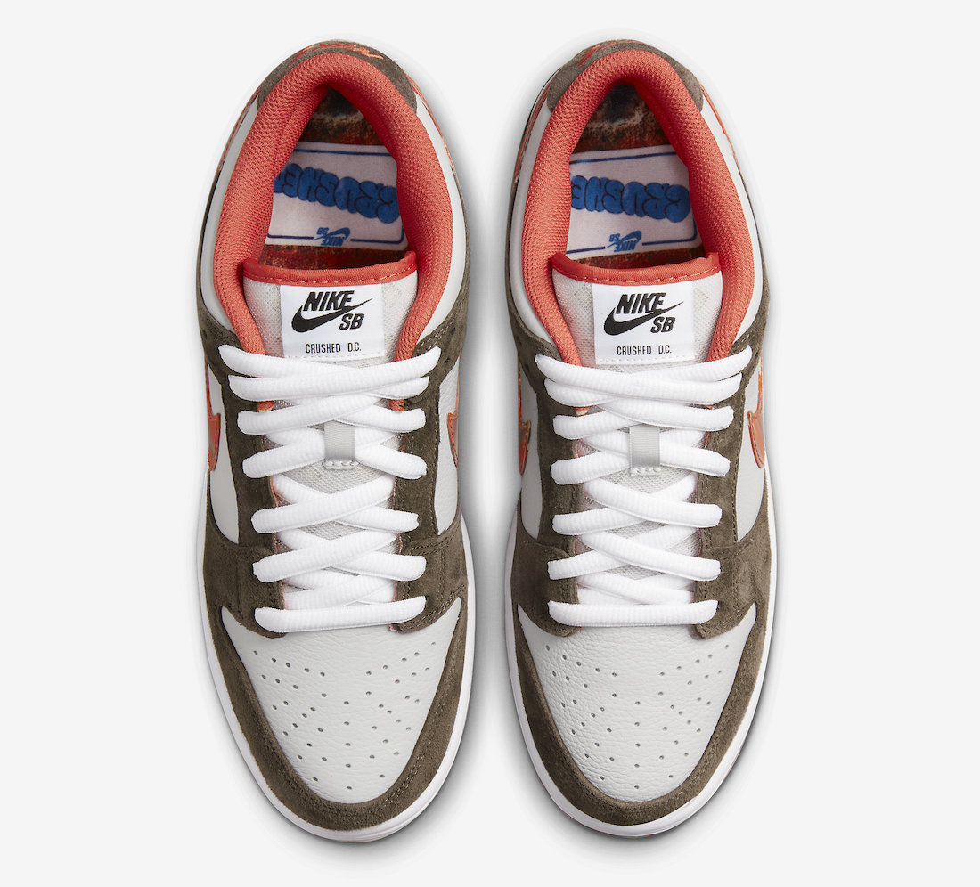 Crushed DC Nike SB Dunk Low DH7782-001 Release Date