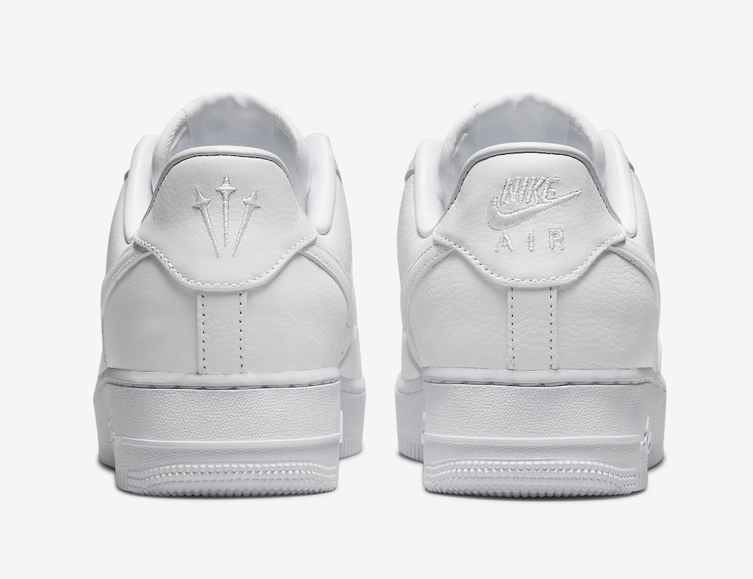 Drake NOCTA Nike Air Force 1 Low White CZ8065-100 Release Date