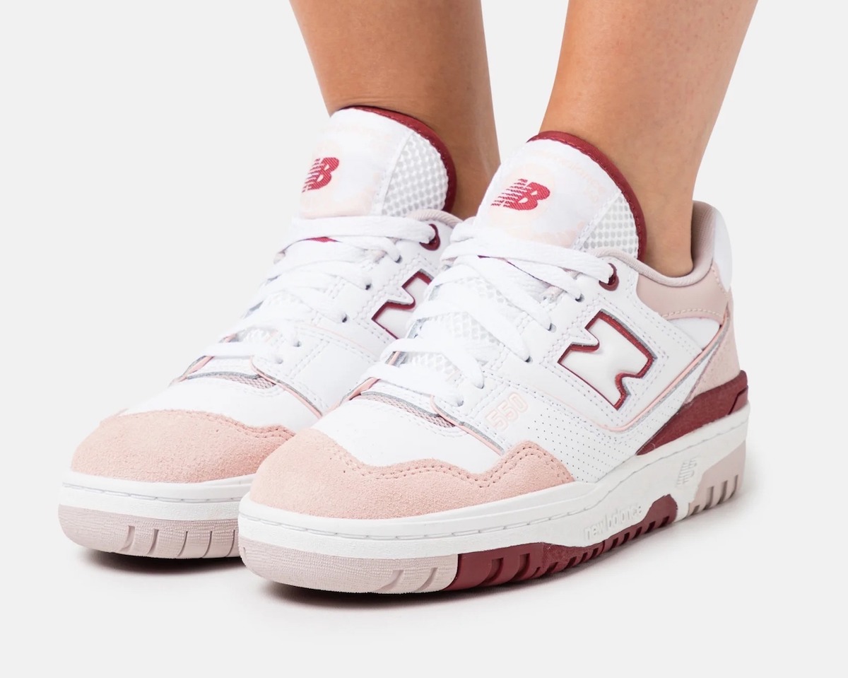 New Balance 550 Valentines Day White Space Pink Scarlet BBW550ZV Release Date