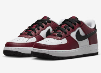 Nike Air Force 1 GS “Team Red”芝加哥配色发布