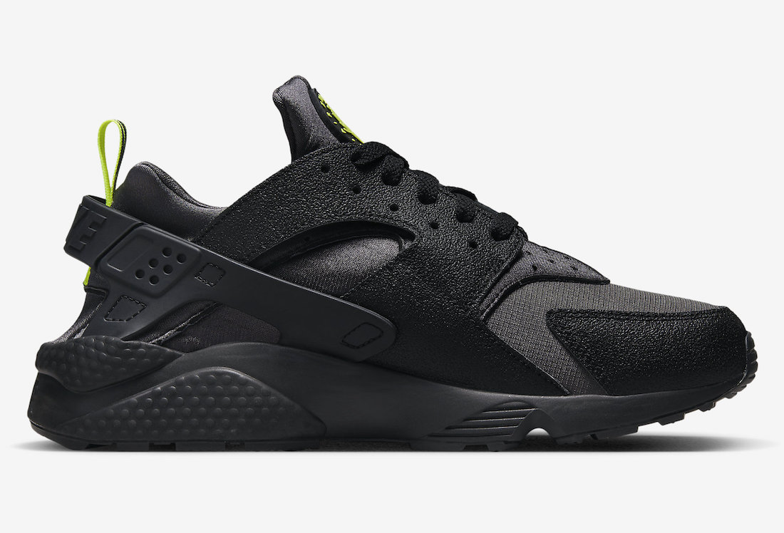 Nike Air Huarache Black Neon DZ4499-001 Release Date