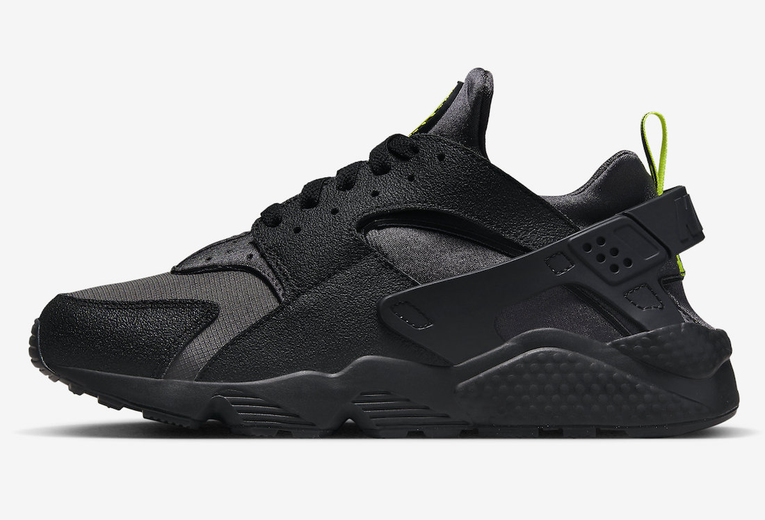 Nike Air Huarache Black Neon DZ4499-001 Release Date