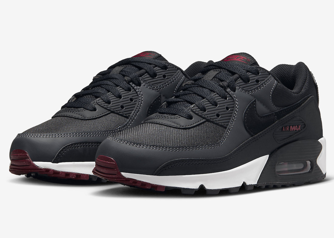 Nike Air Max 90 Anthracite Black Team Red Summit White DQ4071-001 Release Date