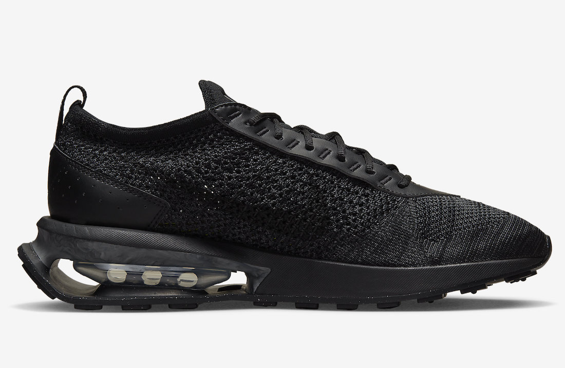 Nike Air Max Flyknit Racer Triple Black FD2764-001 Release Date