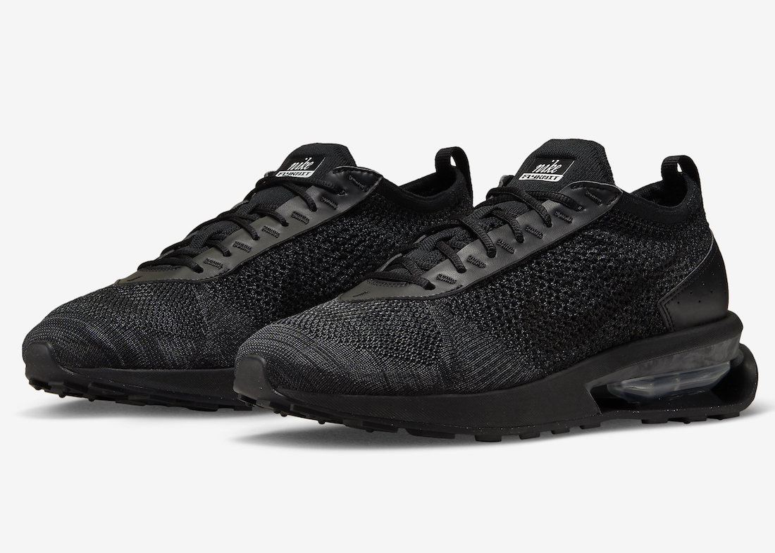 Nike Air Max Flyknit Racer Triple Black FD2764-001 Release Date