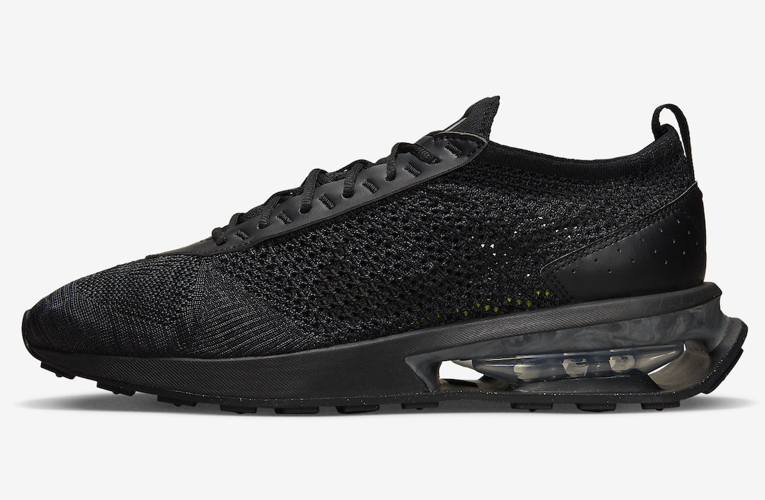 Nike Air Max Flyknit Racer Triple Black FD2764-001 Release Date