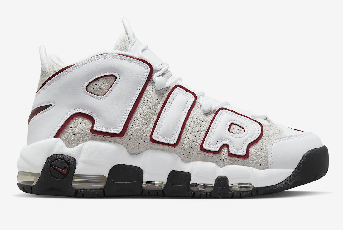 Nike Air More Uptempo White Team Red FB1380-100 Release Date