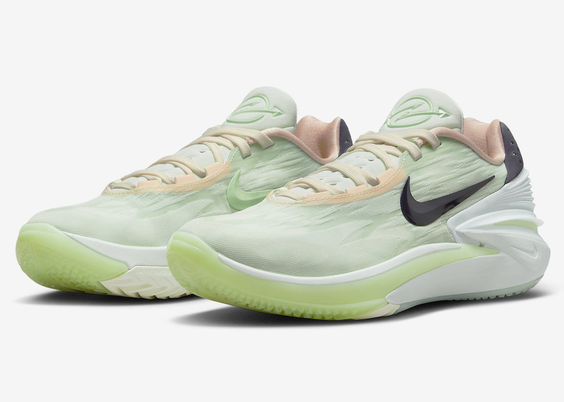 Nike Air Zoom GT Cut 2 Coconut Milk Arctic Orange Barely Green DJ6015-101 Release Date