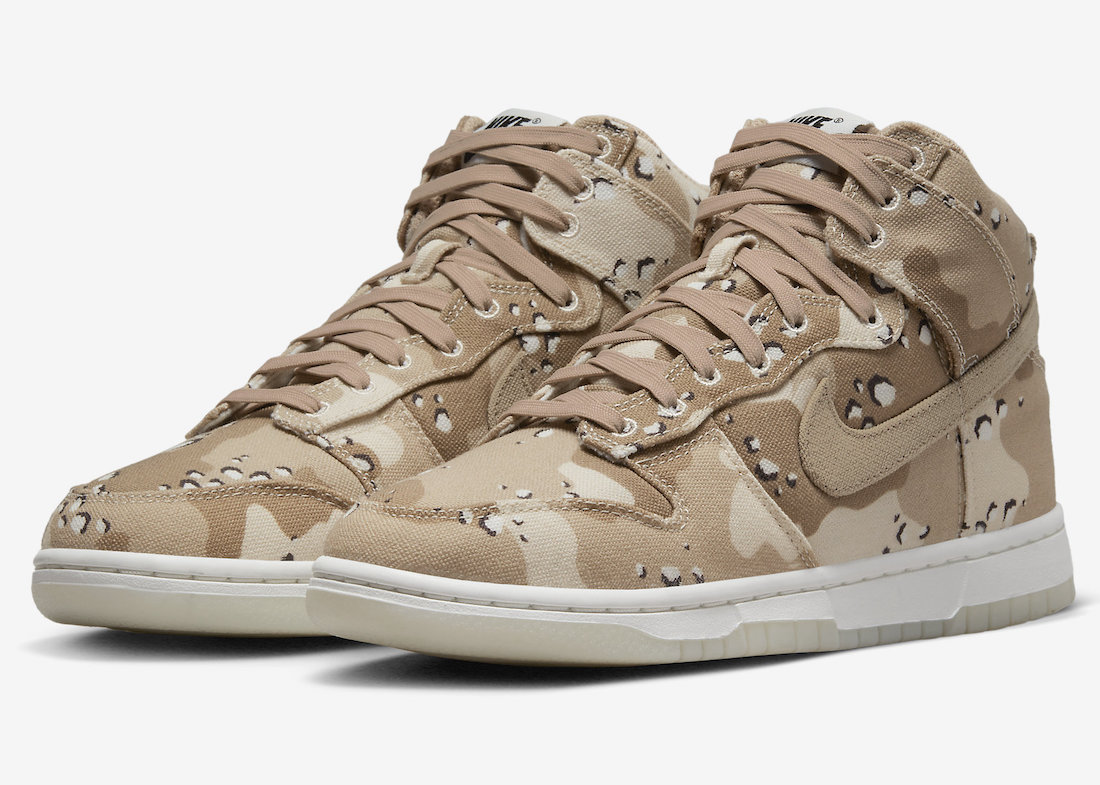 Nike Dunk High Desert Camo DX2314-200 Release Date