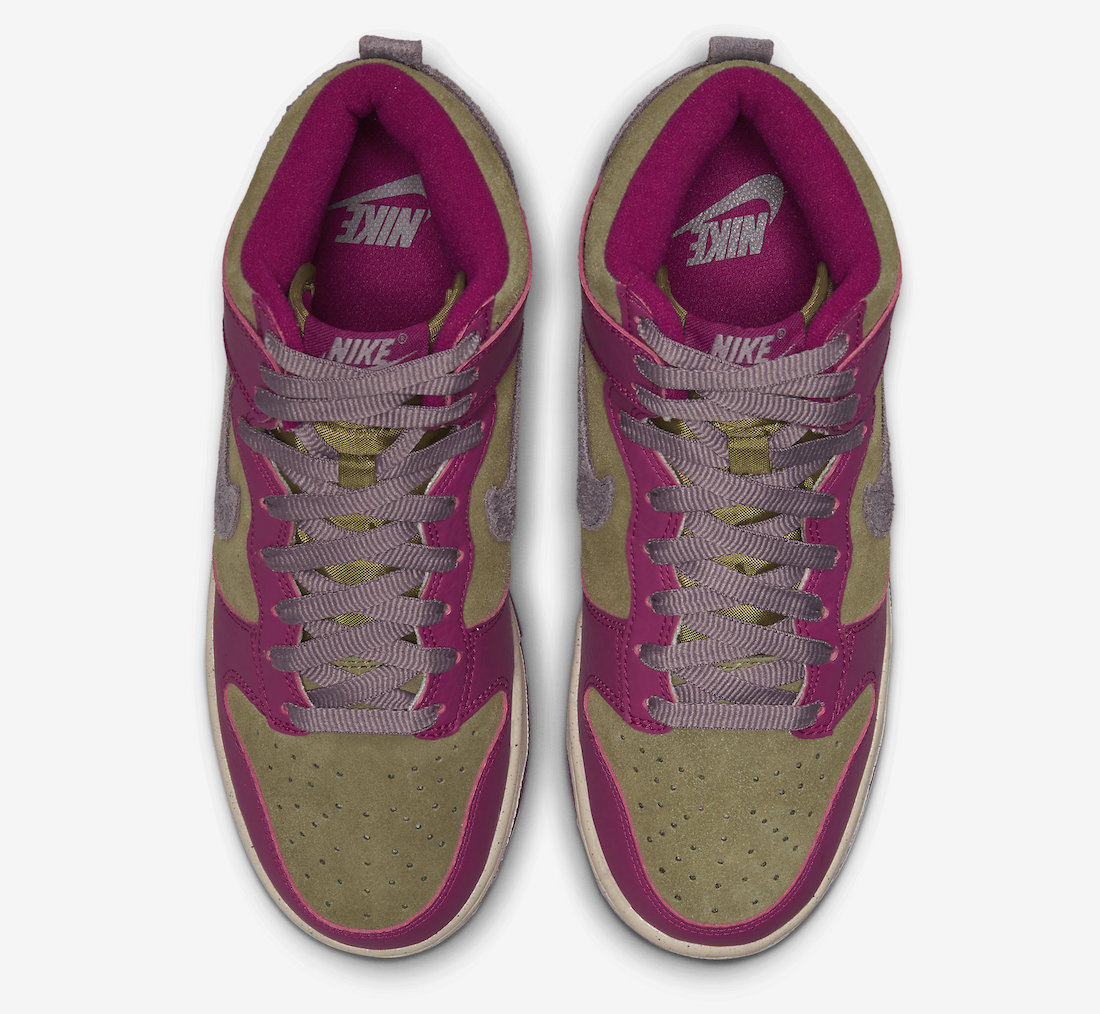 Nike Dunk High Dynamic Berry FB1273-500 Release Date