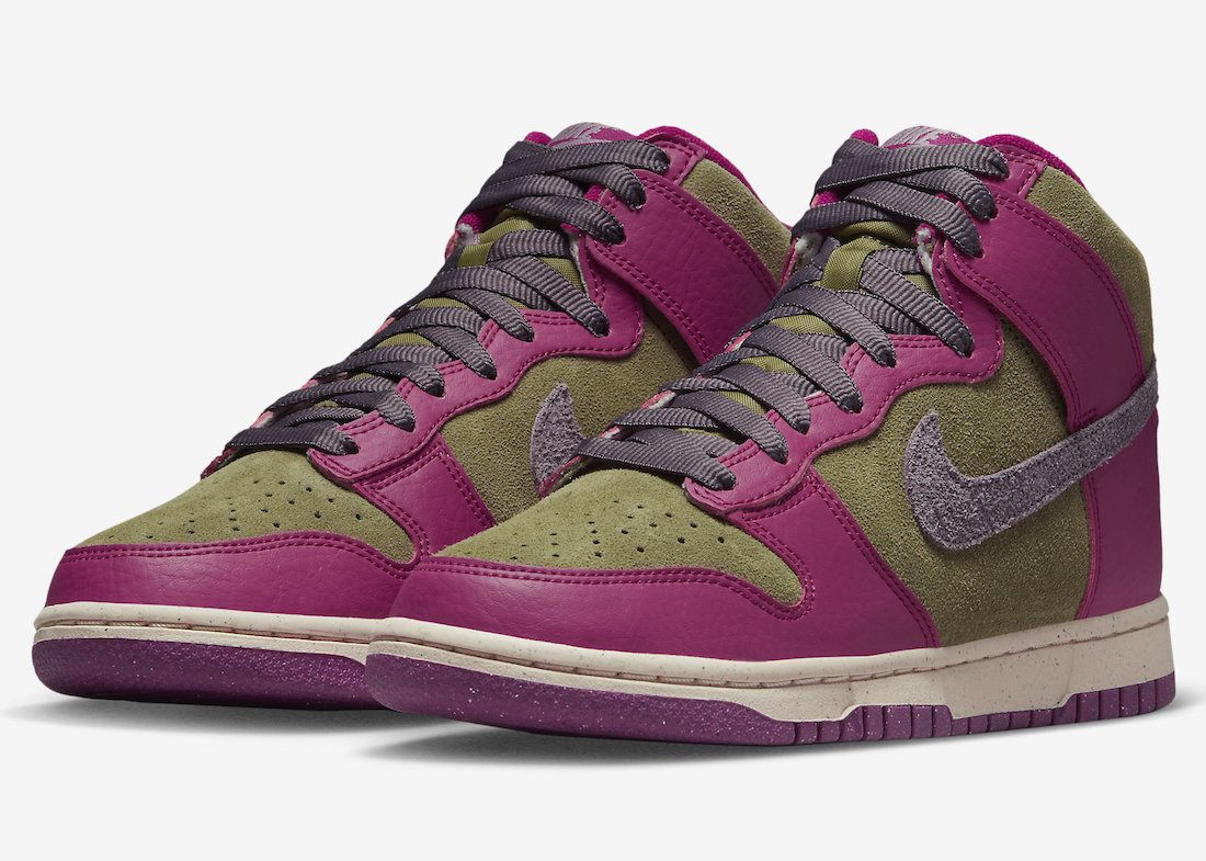 Nike Dunk High Dynamic Berry FB1273-500 Release Date