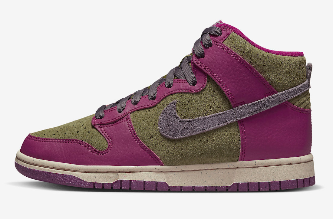 Nike Dunk High Dynamic Berry FB1273-500 Release Date