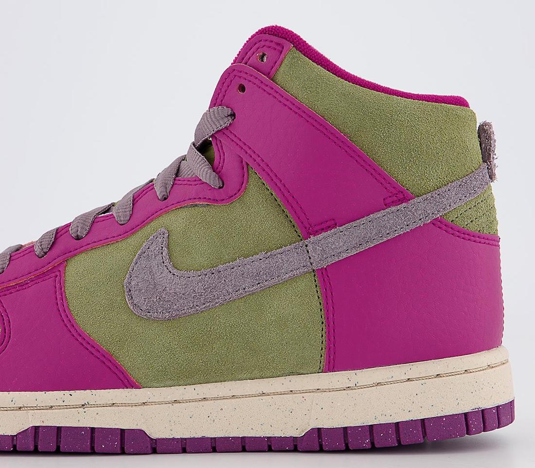 Nike Dunk High Dynamic Berry Grand Purple Pilgrim FB1273-500 Release Date