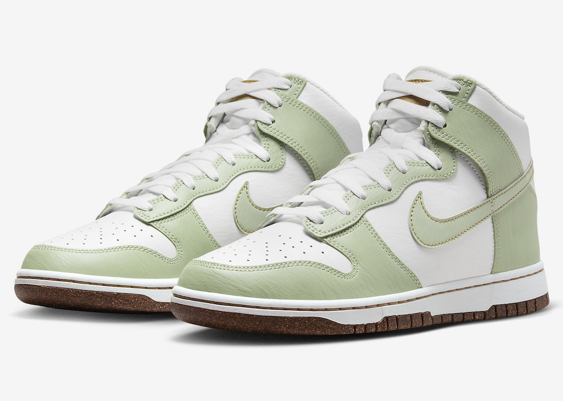 Nike Dunk High Inspected By Swoosh Honeydew Summit White DQ7680-300 Release Date