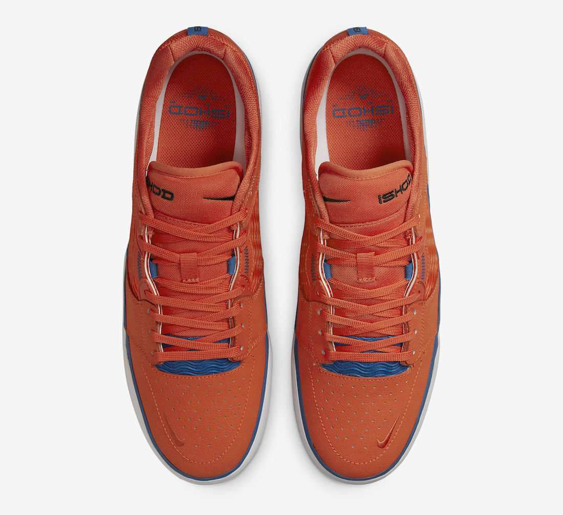 Nike SB Ishod Orange Blue DZ5648-800 Release Date