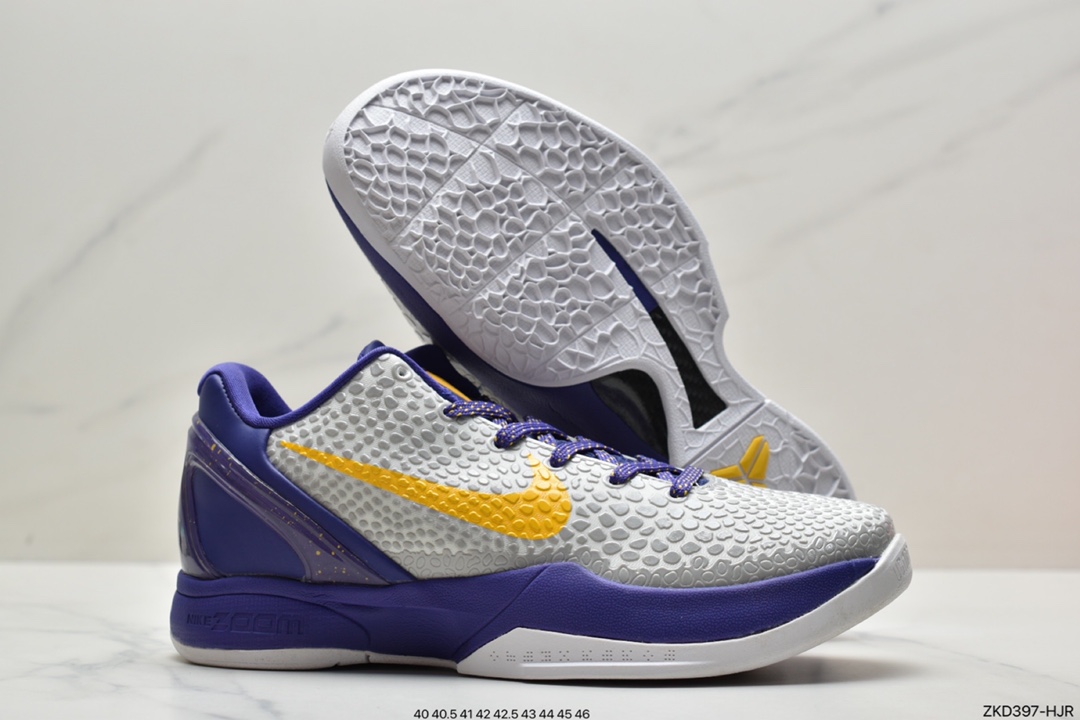 篮球鞋, 实战篮球鞋, Kobe - 科比6 Kobe 6 “Mamba Forever”曼巴精神低帮男子实战篮球鞋 货号：CW2190