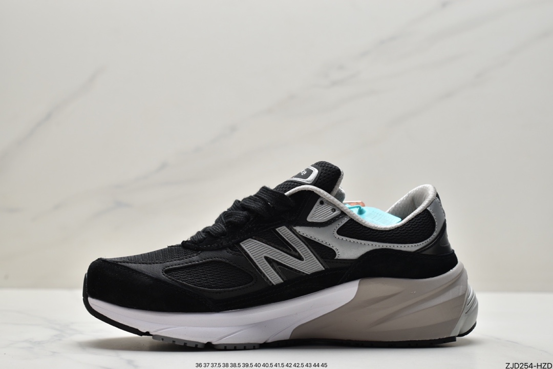 跑步鞋, 老爹鞋, 美产, 新百伦, New Balance in USA M990, New Balance - 新百伦New Balance in USA M990V6系列美产老爹鞋跑步鞋“黑泥灰银3M”