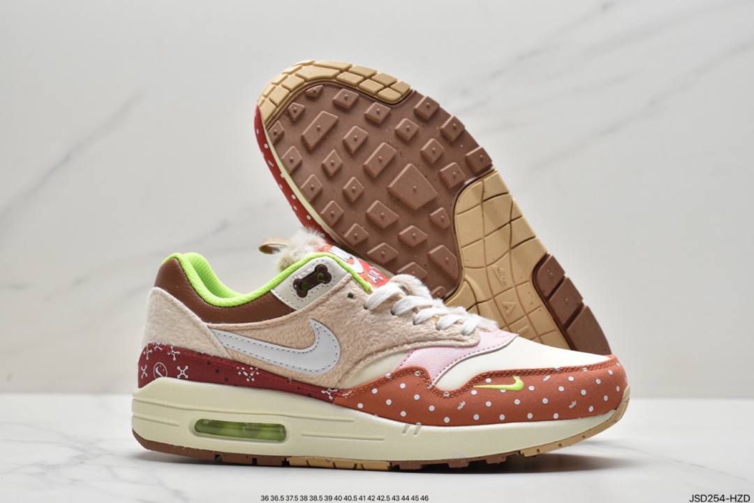 跑鞋, 慢跑鞋, Nike Air Max 1, Nike Air Max, Nike Air, NIKE, Air Max 1, Air Max - 耐克Nike Air Max 1"Noise Aqua"⁠⁠气垫运动慢跑鞋 货号：DQ8656