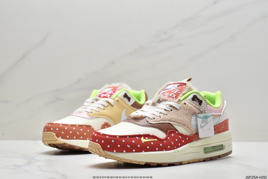 跑鞋, 慢跑鞋, Nike Air Max 1, Nike Air Max, Nike Air, NIKE, Air Max 1, Air Max - 耐克Nike Air Max 1"Noise Aqua"⁠⁠气垫运动慢跑鞋 货号：DQ8656