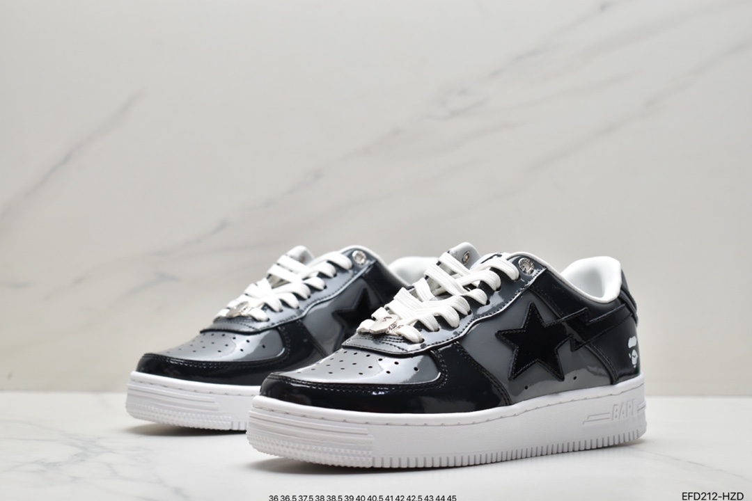 板鞋 - Bape Sta Low 猿人头板鞋