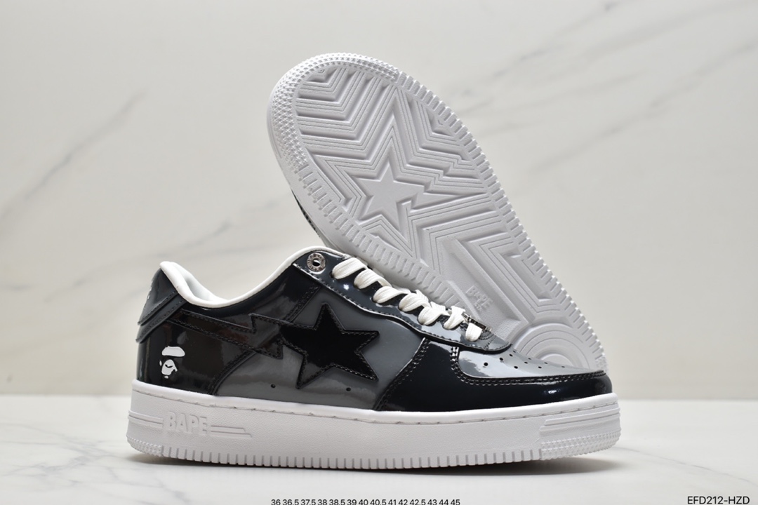 板鞋 - Bape Sta Low 猿人头板鞋